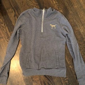 PINK Quarter Zip Pullover